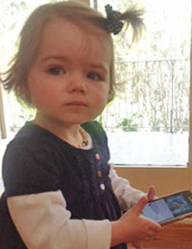 Willow - Sarah's granddaughter (DOB: 2/1/2013)