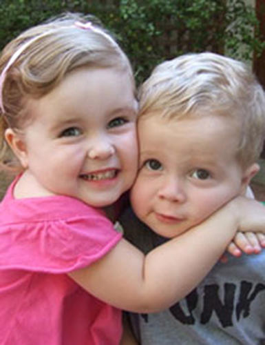 Charlie (DOB: 29/11/2006) and Bryce (DOB: 29/4/2008) - both IVF babies